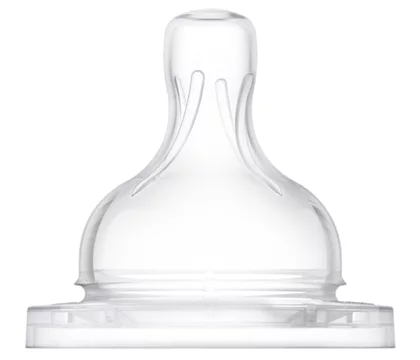 PHILIPS Avent 6m+ greito tekėjimo čiulptukas, 2 vnt.