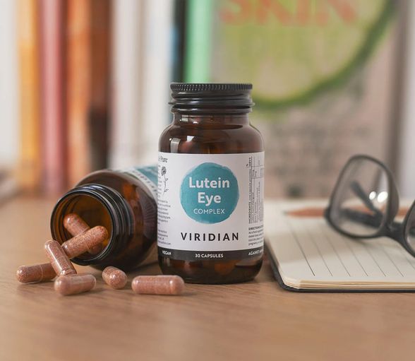 VIRIDIAN Lutein Eye Complex kapsulės, 30 vnt.