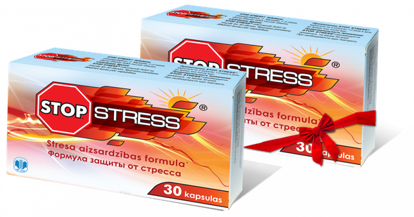 STOP STRESS kapsulės, 30 vnt.