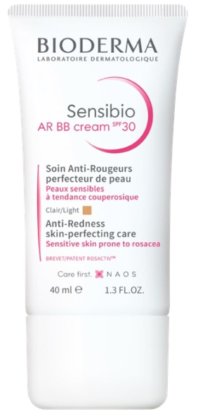 BIODERMA Sensibio AR BB veido kremas, 40 ml