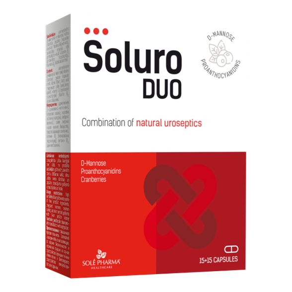 SOLURO DUO kapsulės, 30 vnt.