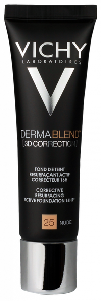 VICHY Dermablend 3D Correction 25 Nude kremas, 30 ml