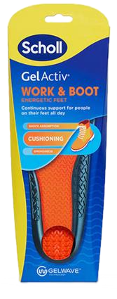 SCHOLL GelActiv Work&Boot (35,5-40,5 dydis) vidpadžiai, 1 pora