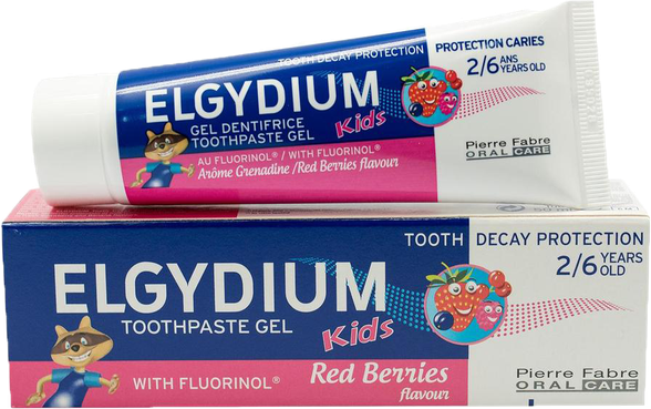 ELGYDIUM Kids dantų pasta, 50 ml