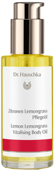 DR. HAUSCHKA Lemon Lemongrass Vitalizing kūno aliejus, 75 ml