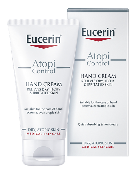 EUCERIN AtopiControl  rankų kremas, 75 ml