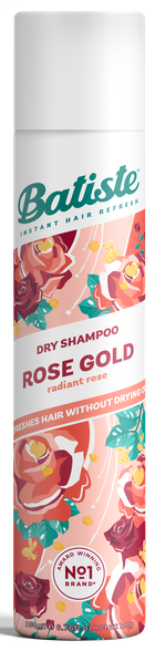 BATISTE Rose Gold sausas šampūnas, 200 ml