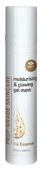 GMT BEAUTY Moisturising & glowing gel veido kaukė, 50 ml