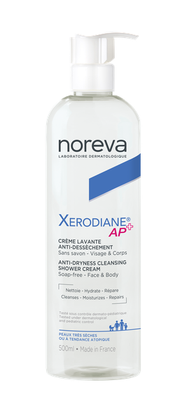 NOREVA Xerodiane AP+ Anti-dryness dušo kremas, 500 ml