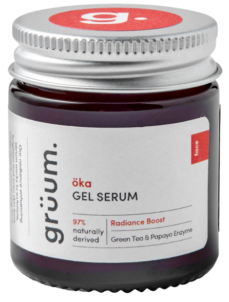 GRUUM Oka Radiance Boost Gel serumas, 30 ml