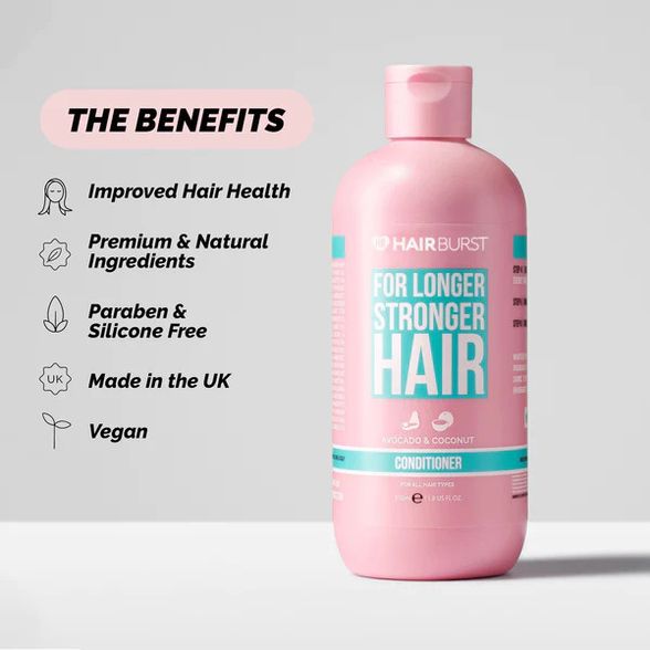 HAIRBURST for Longer Stronger Hair kondicionierius, 350 ml