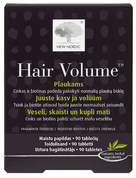 NEW NORDIC  Volume tabletės, 90 vnt.