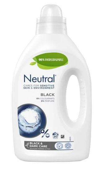 NEUTRAL Black skalbimo skystis, 1000 ml