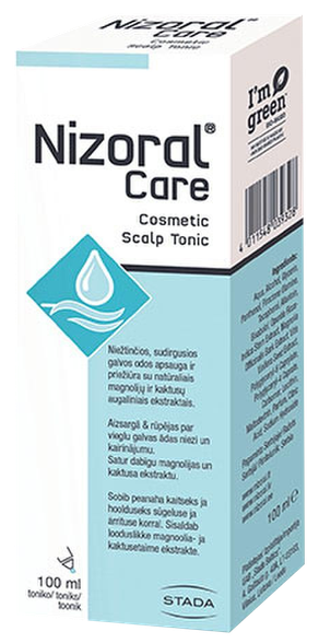 NIZORAL Care cosmetic scalp  tonikas, 100 ml