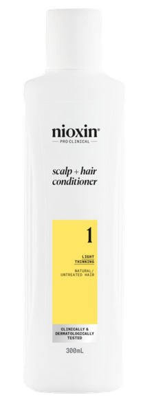 NIOXIN System 1 Light Thinning kondicionierius, 300 ml