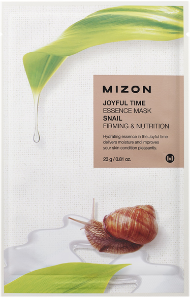 MIZON Joyful Time Snail veido kaukė, 23 g