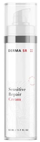 DERMA SR Sensitive Repair SPF 15 veido kremas, 50 ml