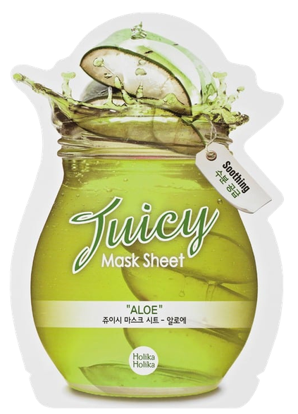 HOLIKA HOLIKA Aloe Juicy veido kaukė, 20 ml