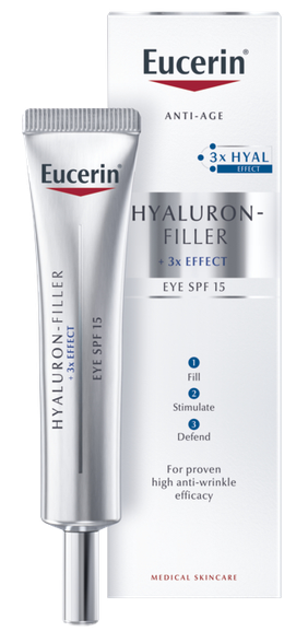 EUCERIN Hyaluron-Filler  paakių kremas, 15 ml