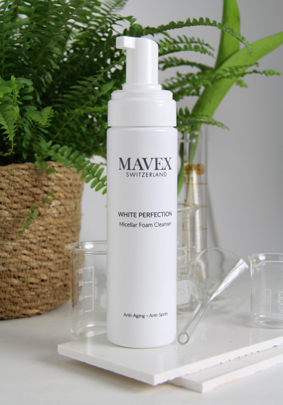 MAVEX White Perfection Foam micelinis vanduo, 200 ml