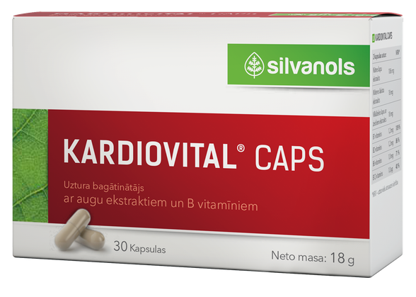 KARDIOVITAL kapsulės, 30 vnt.