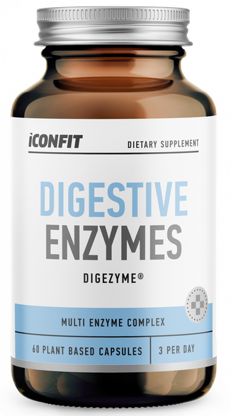 ICONFIT Digestive Enzymes kapsulės, 60 vnt.