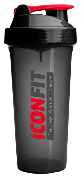 ICONFIT 800ml Black plaktuvas, 1 vnt.