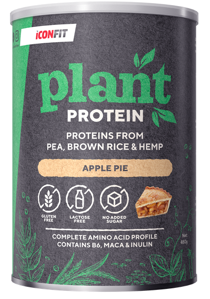 ICONFIT Plant Protein - Apple Pie milteliai, 480 g