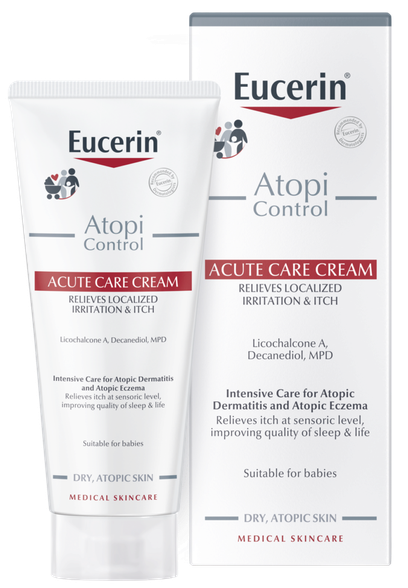 EUCERIN AtopiControl intensyvaus poveikio kremas, 100 ml