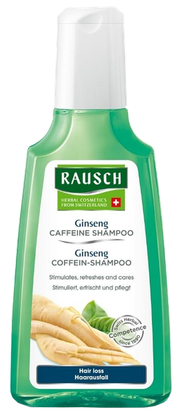 RAUSCH Ginseng Caffeine šampūnas, 200 ml