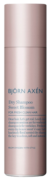 BJORN AXEN Sweet Blossom sausas šampūnas, 150 ml