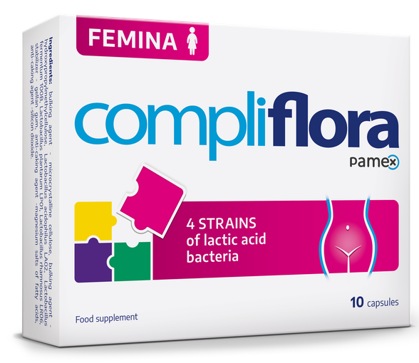 COMPLIFLORA   Femina kapsulės, 10 vnt.