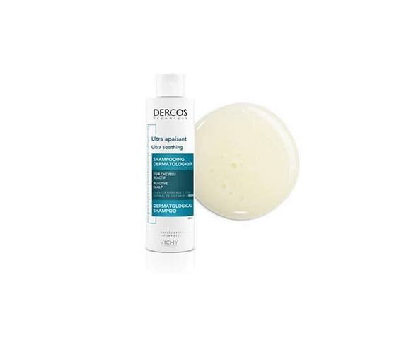 VICHY Dercos Ultra Soothing šampūnas, 200 ml