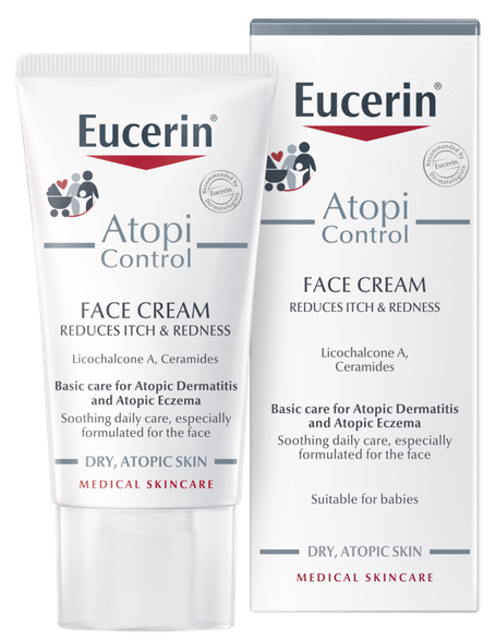 EUCERIN AtopiControl  veido kremas, 50 ml