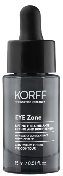 KORFF Eye Zone paakių odą glotninanti ir skaistinanti paakių kremas, 15 ml