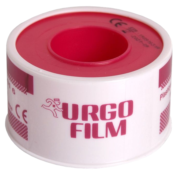 URGO  Film 5 m x 2.5 cm polietileno lipnus pleistras ritinėlyje, 1 vnt.