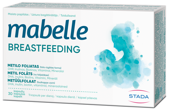 MABELLE Breast Feeding kapsulės, 30 vnt.