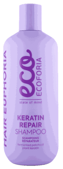 ECOFORIA Hair Euphoria Keratin Repair šampūnas, 400 ml