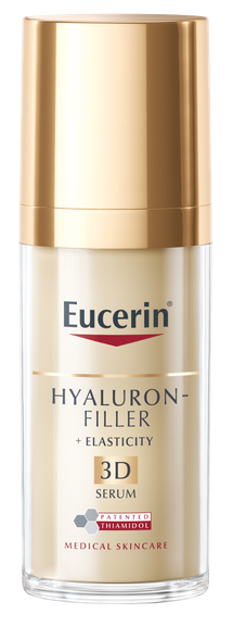 EUCERIN Hyaluron-Filler + Elasticity 3D serumas, 30 ml