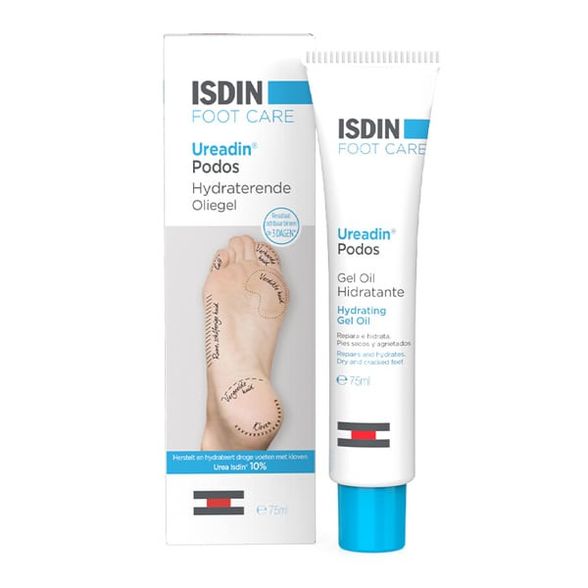 ISDIN Ureadin Podos Gel Oil pėdų kremas, 75 ml