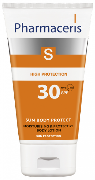 PHARMACERIS Sun Protect SPF 30 losjonas, 150 ml