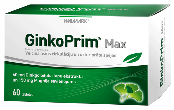 GINKOPRIM   40mg tabletės, 60 vnt.