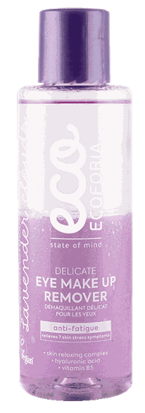 ECOFORIA Lavender Clouds makiažo valymo priemonė, 150 ml