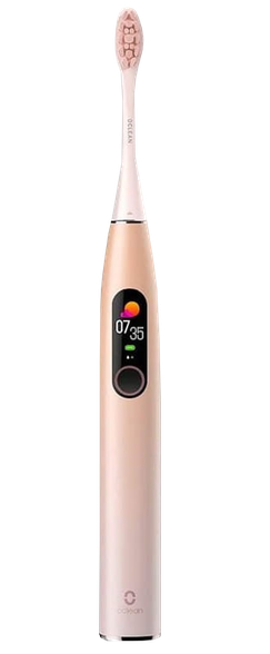 OCLEAN Smart Sonic X Pro Sakura Pink elektrinis dantų šepetėlis, 1 vnt.