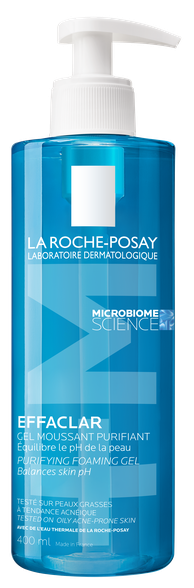 LA ROCHE-POSAY Effaclar valomasis gelis, 400 ml