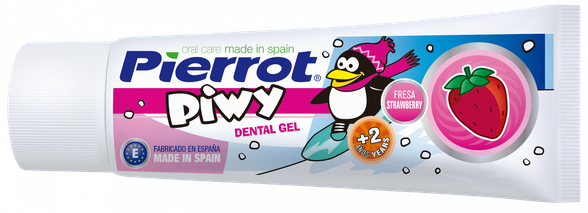 PIERROT Piwy Strawberry 2+ dantų gelis, 30 ml