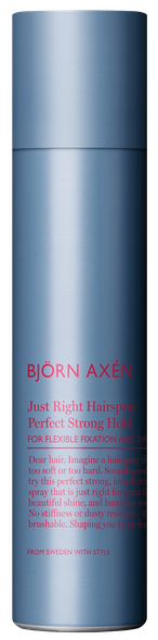 BJORN AXEN Just Right plaukų lakas, 250 ml