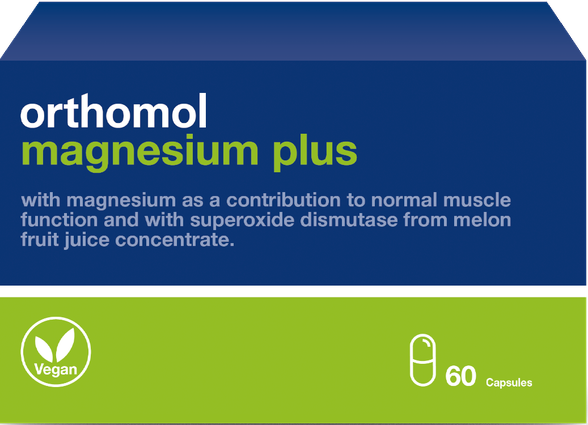 ORTHOMOL Magnesium Plus kapsulės, 60 vnt.