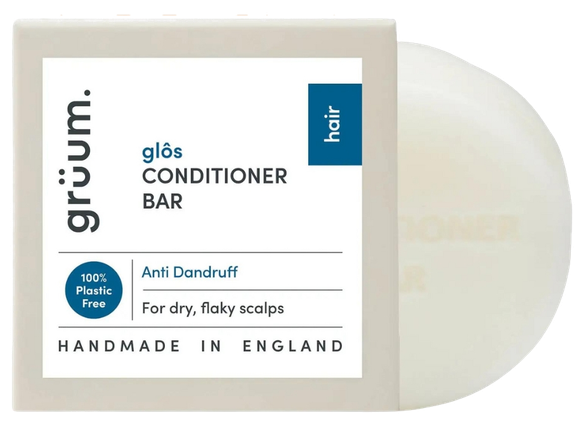 GRUUM Glos Zero Plastic - Anti-Dandruff kietas kondicionierius, 50 g