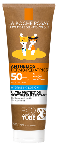 LA ROCHE-POSAY Anthelios Dermo-Pediatric Lotion SPF 50+ apsauginis kremas nuo saulės, 250 ml